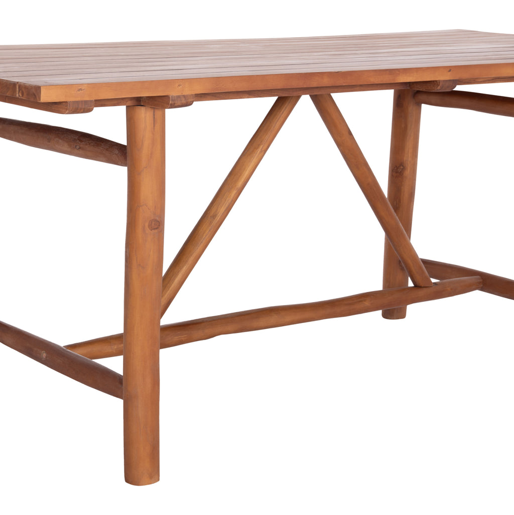 ΤΡΑΠΕΖΙ GROOVE HM9390.01 ΑΠΟ ΞΥΛΟ ΜΑΣΙΦ ΤΕΑΚ 220X100X90Υεκ.