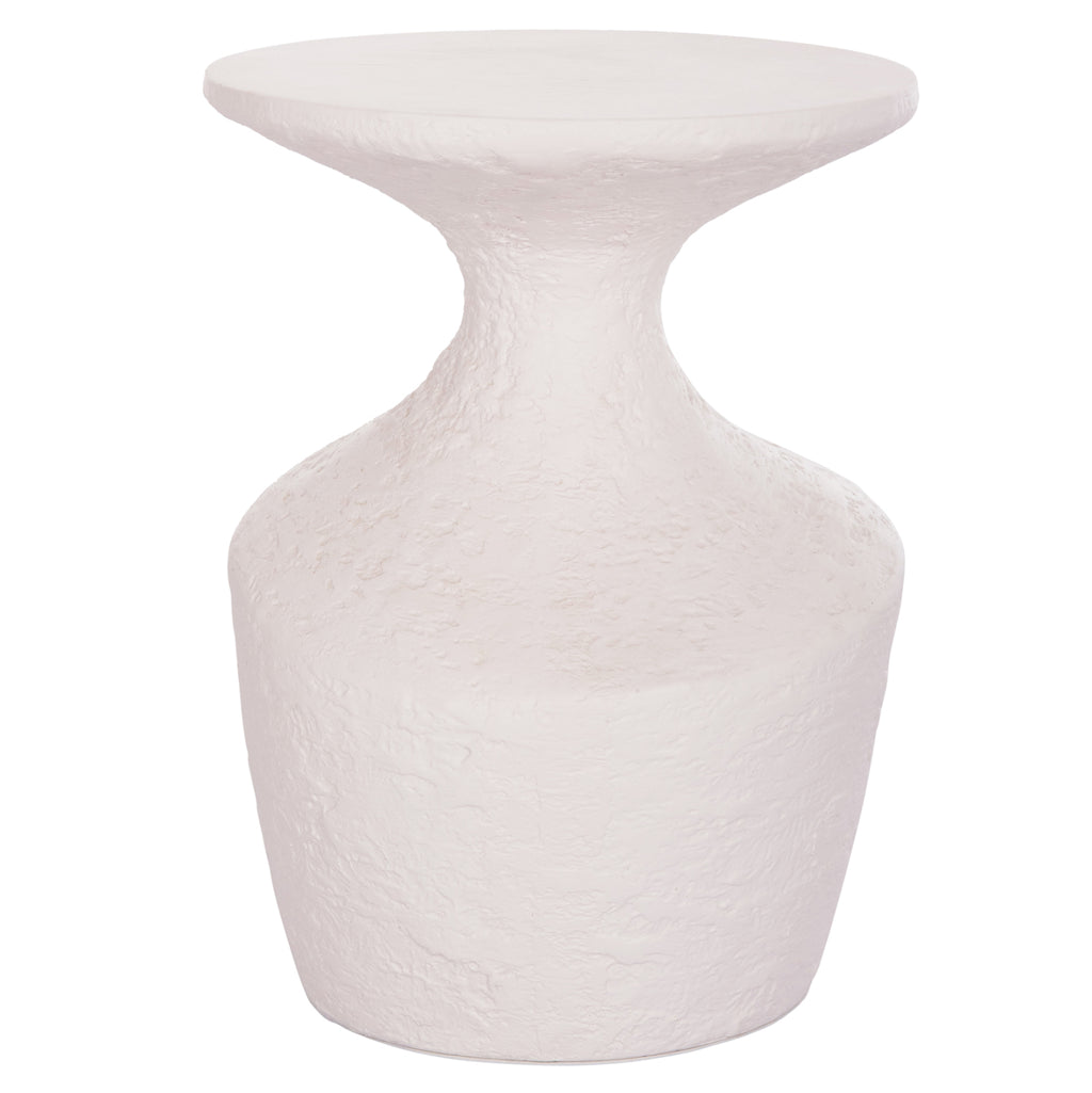 ΤΡΑΠΕΖΙ ΒΟΗΘΗΤΙΚΟ REBON HM18156.02S FIBER CEMENT ΣΕ ΛΕΥΚΟ--Φ27.5x50Υεκ.