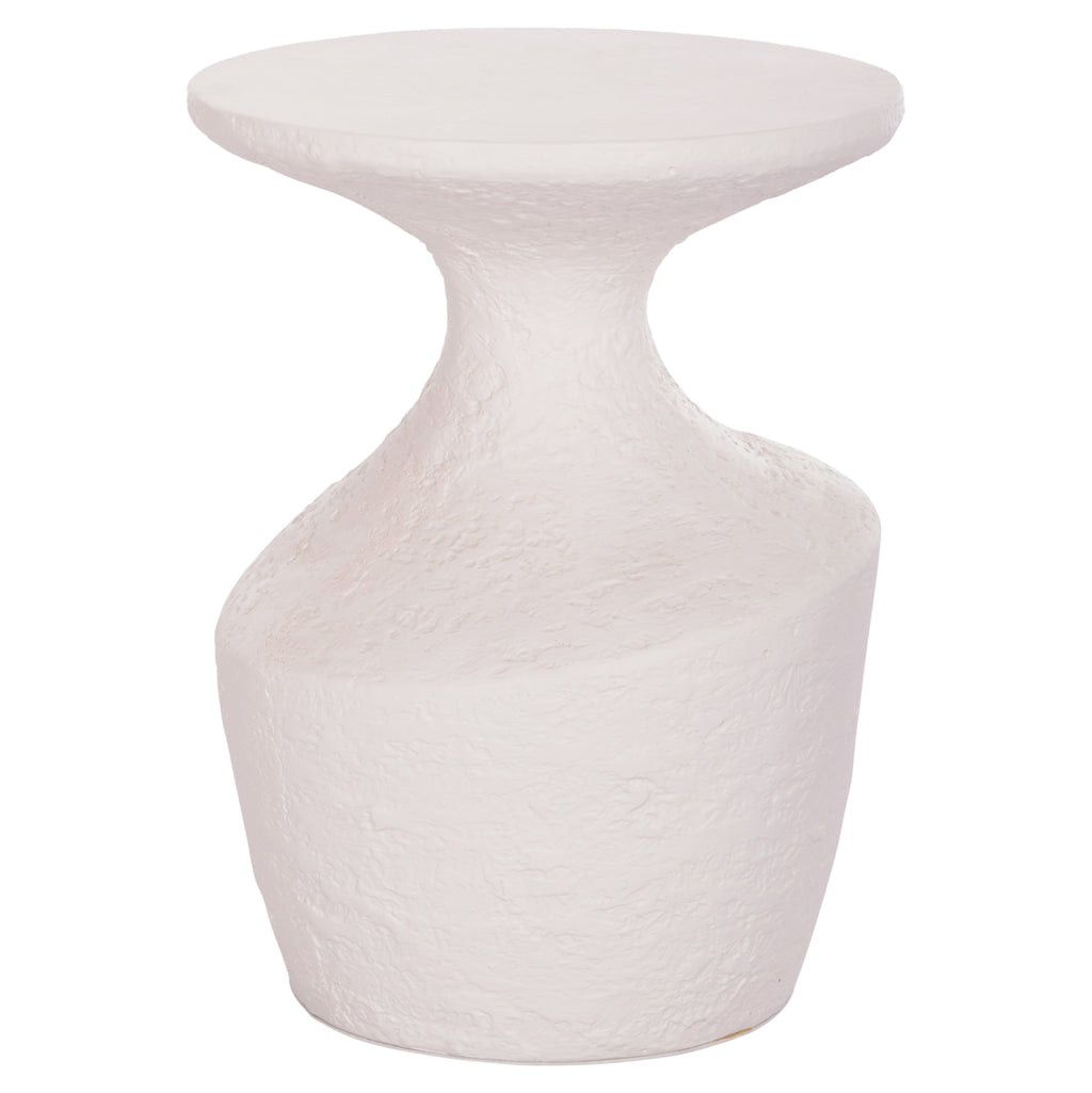 ΤΡΑΠΕΖΙ ΒΟΗΘΗΤΙΚΟ REBON HM18156.02S FIBER CEMENT ΣΕ ΛΕΥΚΟ--Φ27.5x50Υεκ.