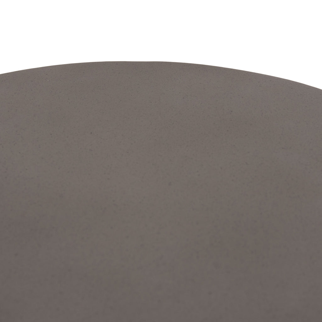 ΤΡΑΠΕΖΙ ΒΟΗΘΗΤΙΚΟ PERRAL HM18164.03S FIBER CEMENT ΓΚΡΙ-ΦΥΣΙΚΟ RATTAN--Φ42x36Υεκ