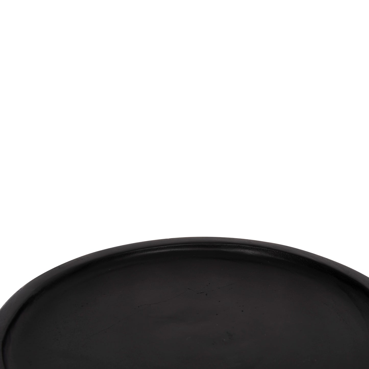 ΤΡΑΠΕΖΙ ΒΟΗΘΗΤΙΚΟ LOKI HM9899.12 ΜΑΣΙΦ ΞΥΛΟ SUAR ΣΕ ΜΑΥΡΟ Φ30x50Υεκ.