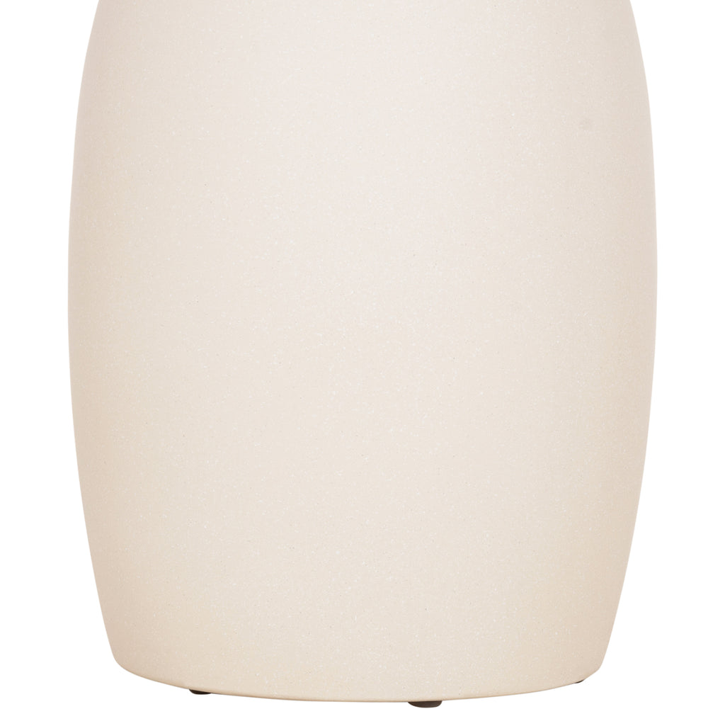 ΤΡΑΠΕΖΙ ΒΟΗΘΗΤΙΚΟ FIBER CEMENT ΣΤΡΟΓΓΥΛΟ HIKARI HM6593.02 ΜΠΕΖ Φ46x48Υεκ.