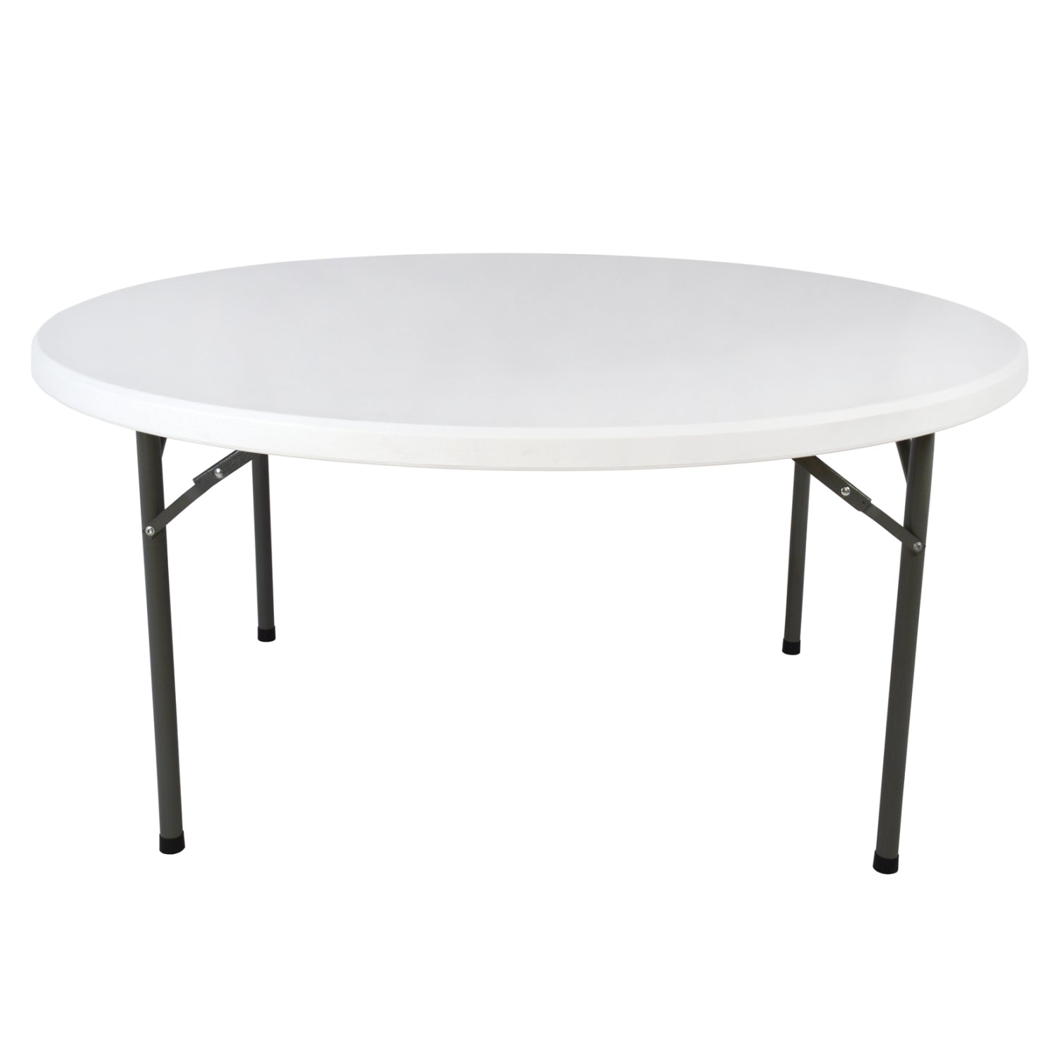 ΤΡΑΠΕΖΙ CATERING-ΣΥΝΕΔΡΙΟΥ HM5043 Φ152Χ74εκ ΠΤΥΣΣΟΜΕΝΟ ΣΤΡΟΓΓΥΛΟ