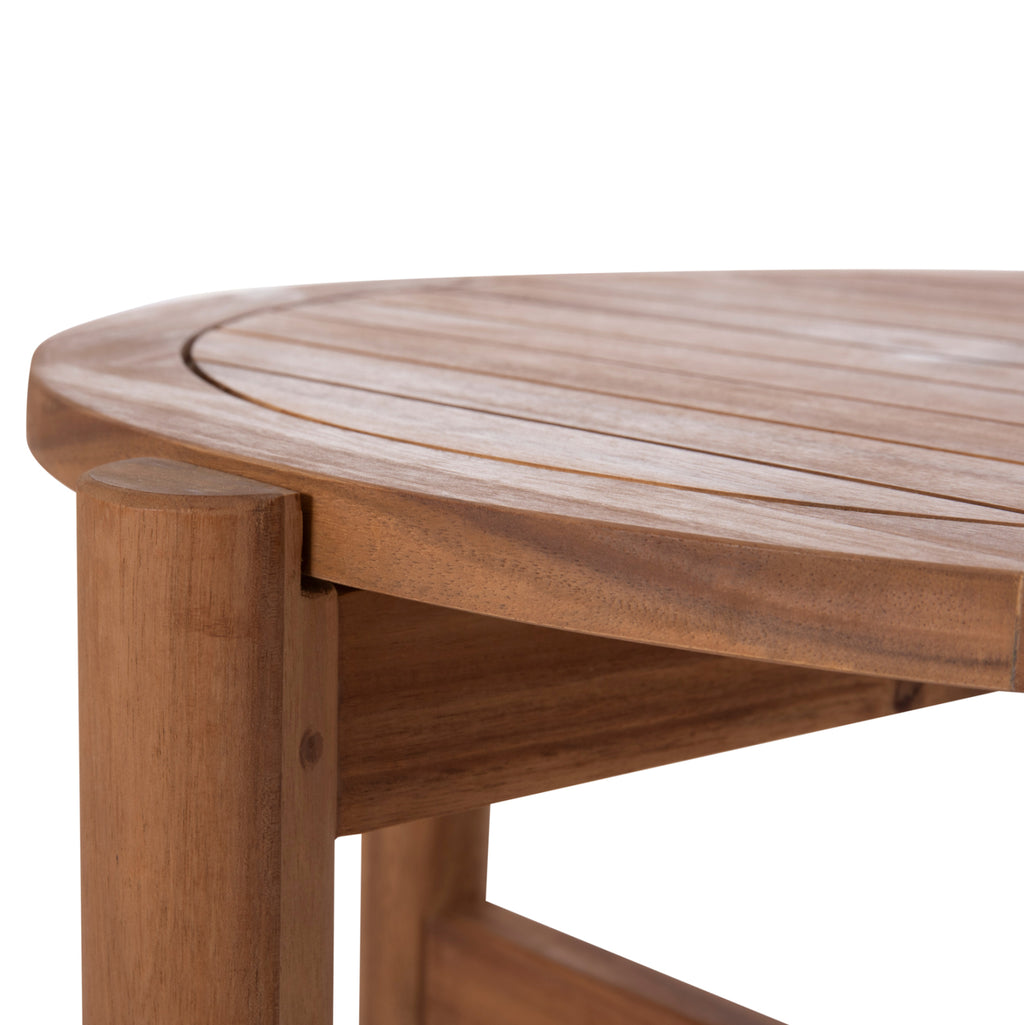 ΤΡΑΠΕΖΙ ΧΑΜΗΛΟ ΕΞ.ΧΩΡΟΥ ΣΤΡΟΓΓΥΛΟ SANJI HM6222 ΞΥΛΟ ΑΚΑΚΙΑΣ ΣΕ ΦΥΣΙΚΟ Φ66x48.5Υεκ.