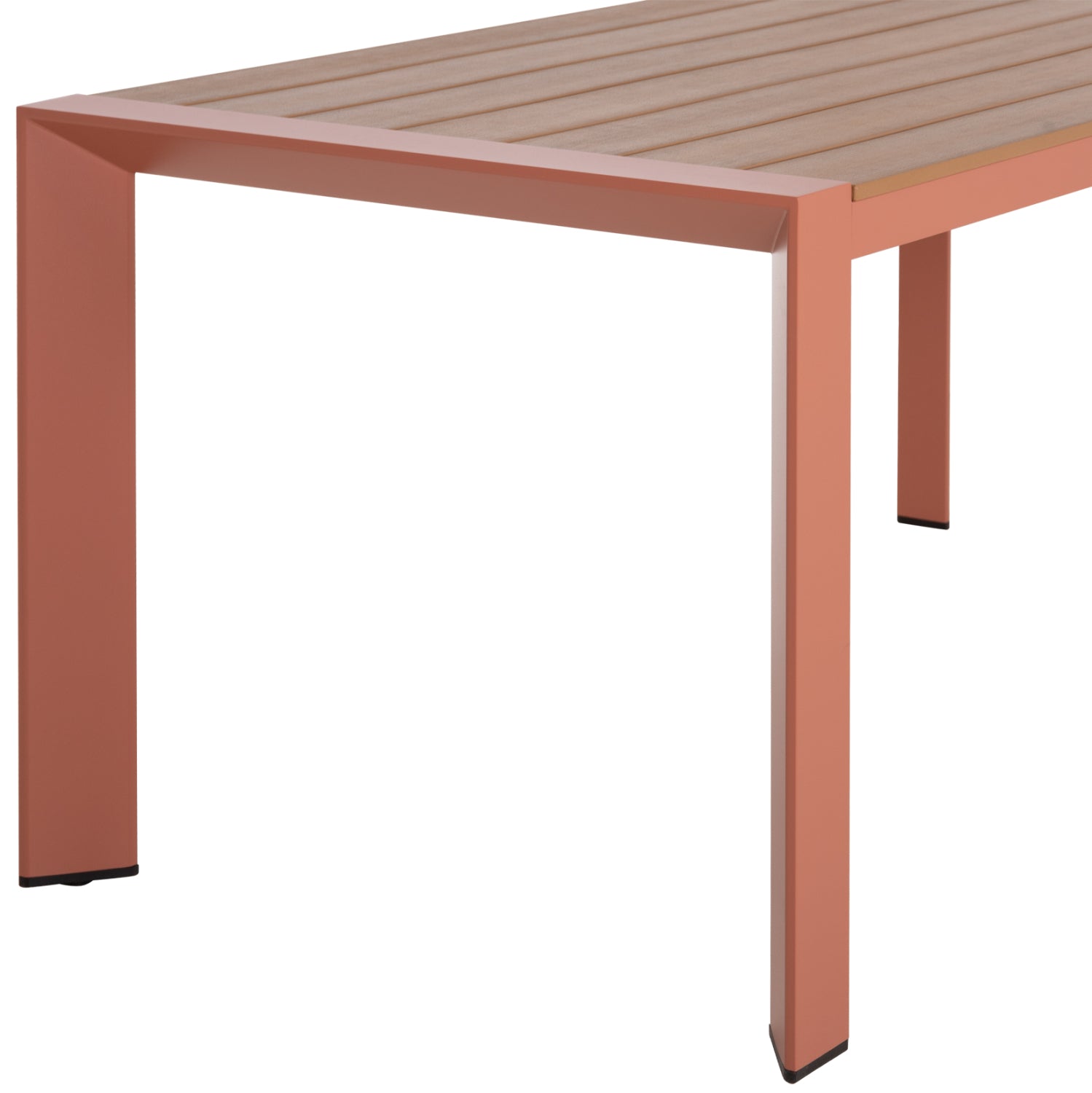 ΤΡΑΠΕΖΙ ΕΞΩΤ.ΧΩΡΟΥ GOYA HM6059.08 ΑΛΟΥΜΙΝΙΟ ΣE TERRACOTTA & POLYWOOD 160X80Χ75Υεκ.