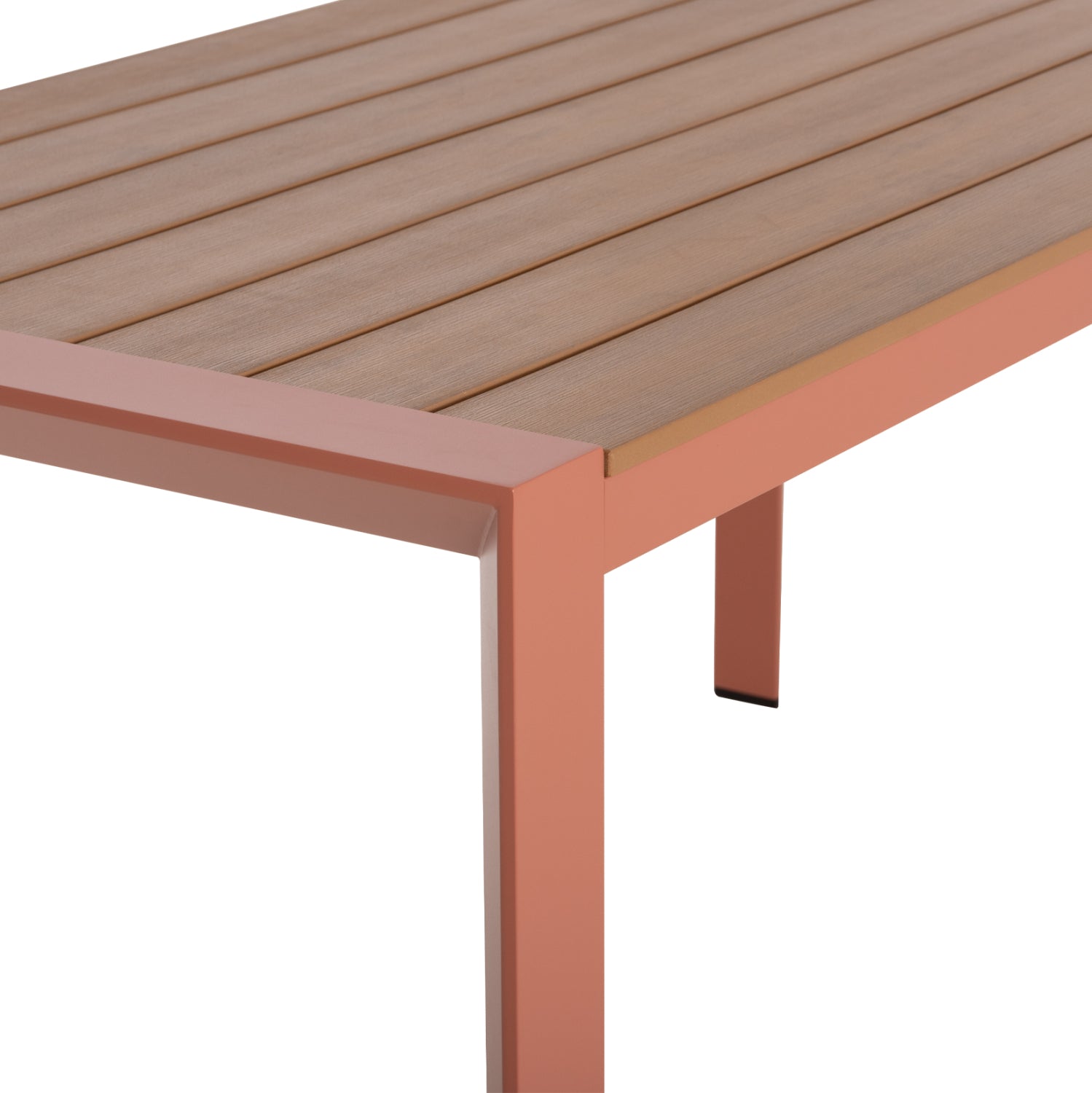 ΤΡΑΠΕΖΙ ΕΞΩΤ.ΧΩΡΟΥ GOYA HM6059.08 ΑΛΟΥΜΙΝΙΟ ΣE TERRACOTTA & POLYWOOD 160X80Χ75Υεκ.