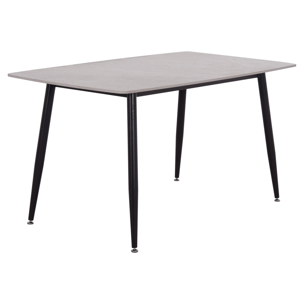 ΤΡΑΠΕΖΙ RAVEN HM18149.13 ΚΕΡΑΜΙΚΟ TOP ΜΕ ΟΨΗ ΓΚΡΙ ΜΑΡΜΑΡΟ 140x80x74Υεκ.
