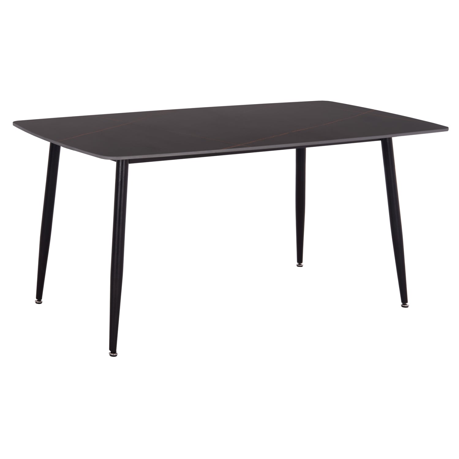 ΤΡΑΠΕΖΙ RAVEN HM18150.02 ΚΕΡΑΜΙΚΟ TOP ΜΕ ΟΨΗ ΜΑΥΡΟ ΜΑΡΜΑΡΟ 160x80x74Υεκ.
