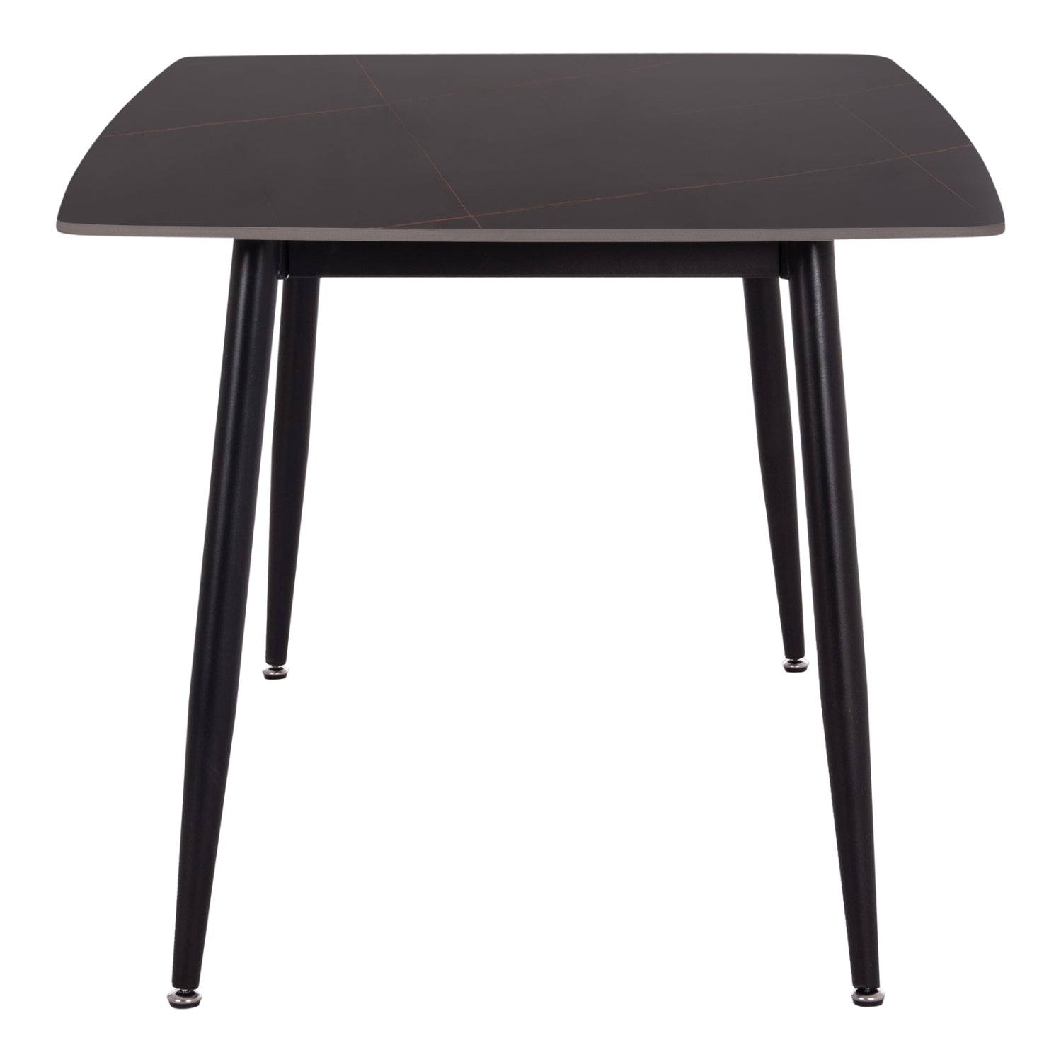 ΤΡΑΠΕΖΙ RAVEN HM18150.02 ΚΕΡΑΜΙΚΟ TOP ΜΕ ΟΨΗ ΜΑΥΡΟ ΜΑΡΜΑΡΟ 160x80x74Υεκ.