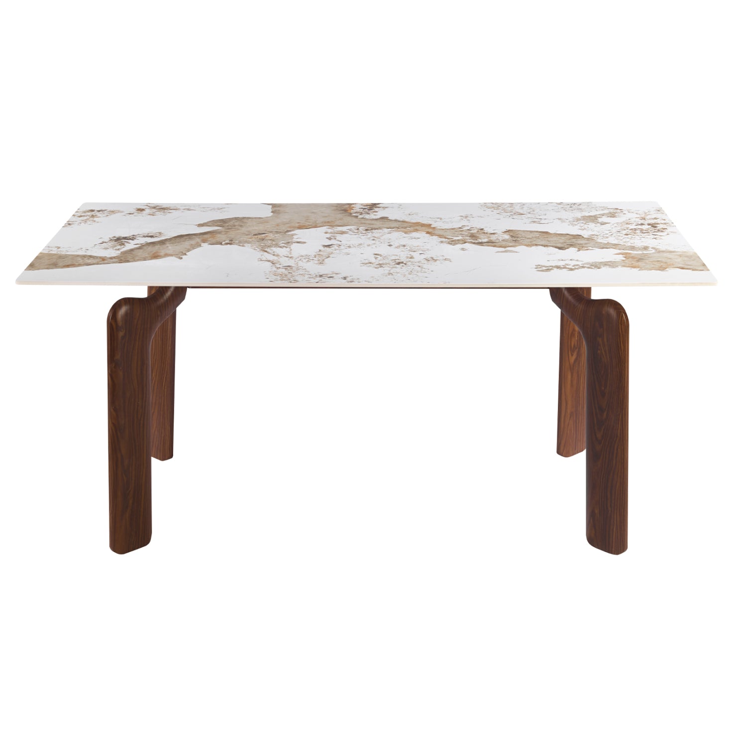 ΤΡΑΠΕΖΙ DALLE HM18479.01 MDF TOP ΟΨΗ ΜΑΡΜΑΡΟΥ-ΜΕΤΑΛ.ΠΟΔΙΑ ΚΑΡΥΔΙ 180x90x76Υεκ