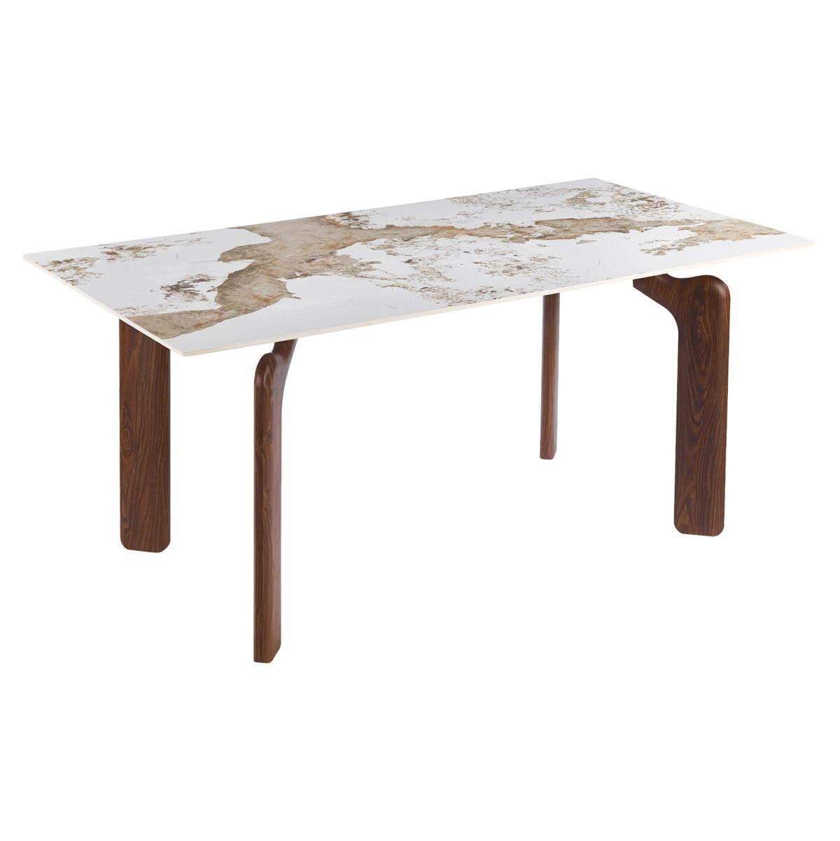 ΤΡΑΠΕΖΙ DALLE HM18479.01 MDF TOP ΟΨΗ ΜΑΡΜΑΡΟΥ-ΜΕΤΑΛ.ΠΟΔΙΑ ΚΑΡΥΔΙ 180x90x76Υεκ