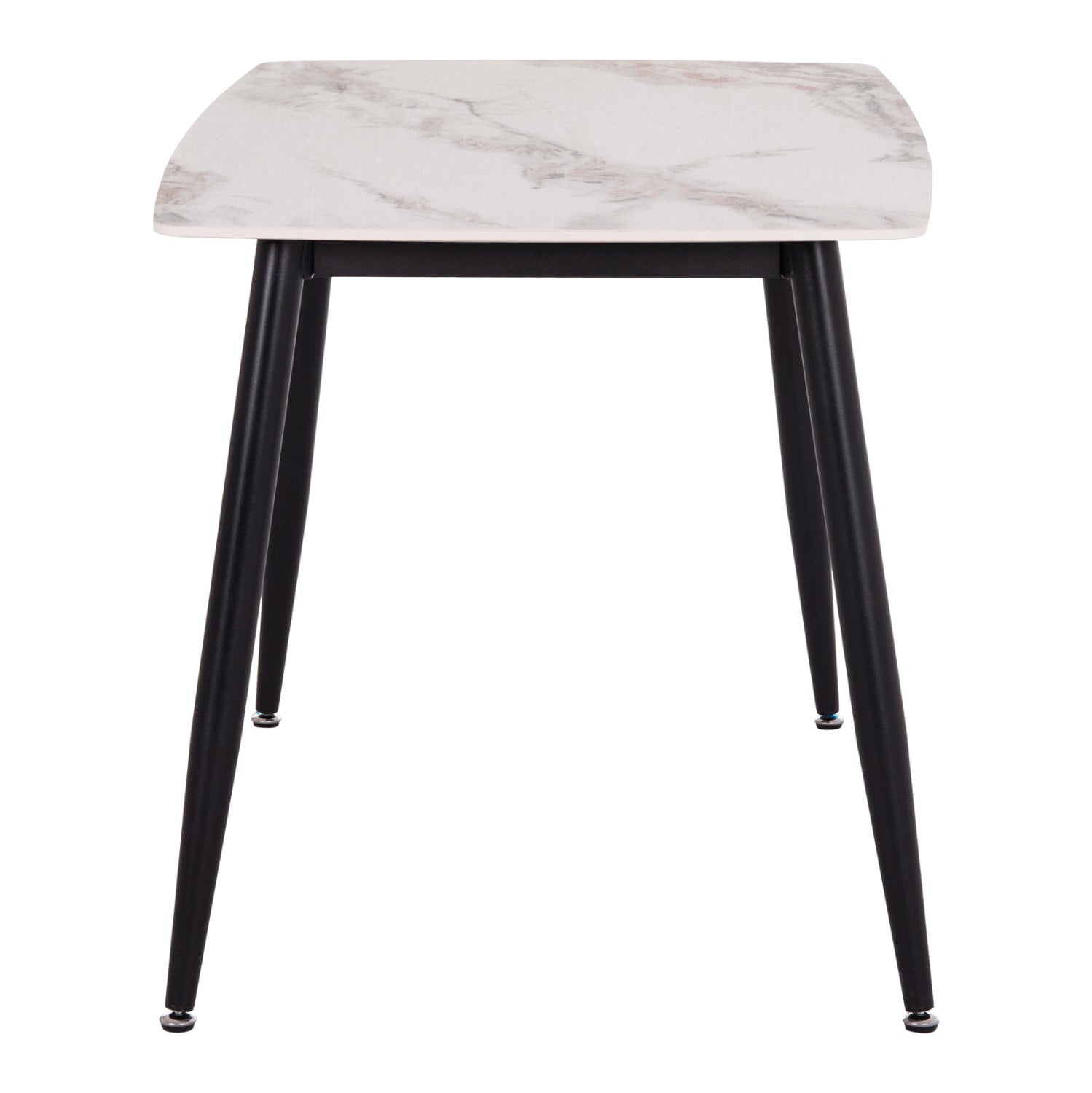 ΤΡΑΠΕΖΙ RAVEN HM9854.04 ΚΕΡΑΜΙΚΟ TOP ΜΕ ΟΨΗ ΜΑΡΜΑΡΟΥ τ.CALACATTA 120x70x73Υεκ.