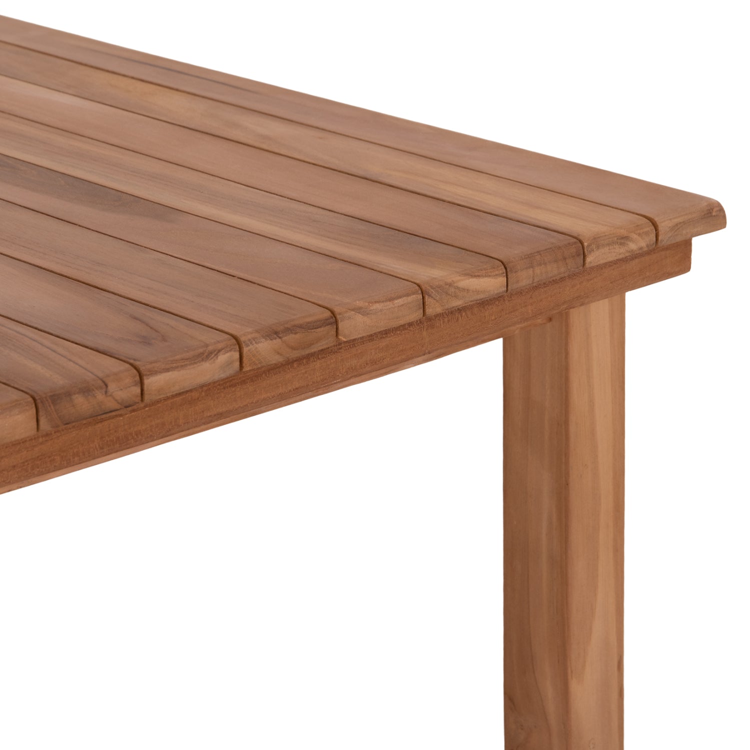 ΤΡΑΠΕΖΙ ΟΡΘΟΓΩΝΙΟ FINTO HM6616 ΞΥΛΟ TEAK--ΦΥΣΙΚΟ 200x100x75Υεκ.
