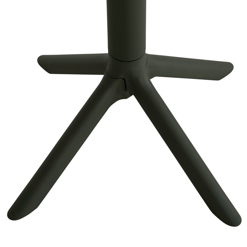 ΤΡΑΠΕΖΙ ΠΟΛΥΠΡΟΠΥΛΕΝΙΟΥ ΤΕΤΡΑΓΩΝΟ TERRIN HM6125.15 DARK OLIVE 60x60x75Υεκ.