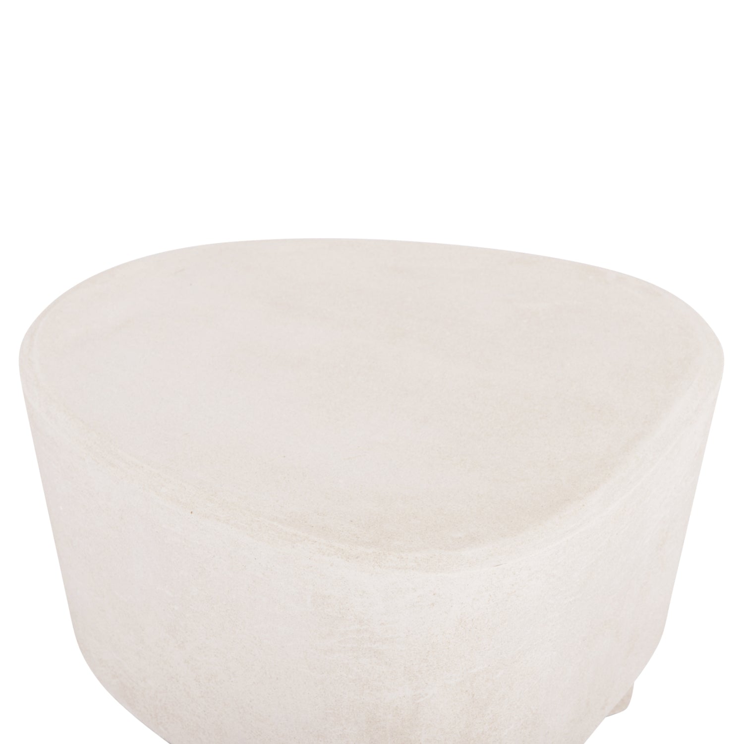 ΤΡΑΠΕΖΙ ΣΑΛΟΝΙΟΥ ΣΕΙΡΑ SANTORINI HM18053 MDF ΣΕ ΥΠΟΛΕΥΚΟ ΧΡΩΜΑ 54x61x40,5Υεκ.