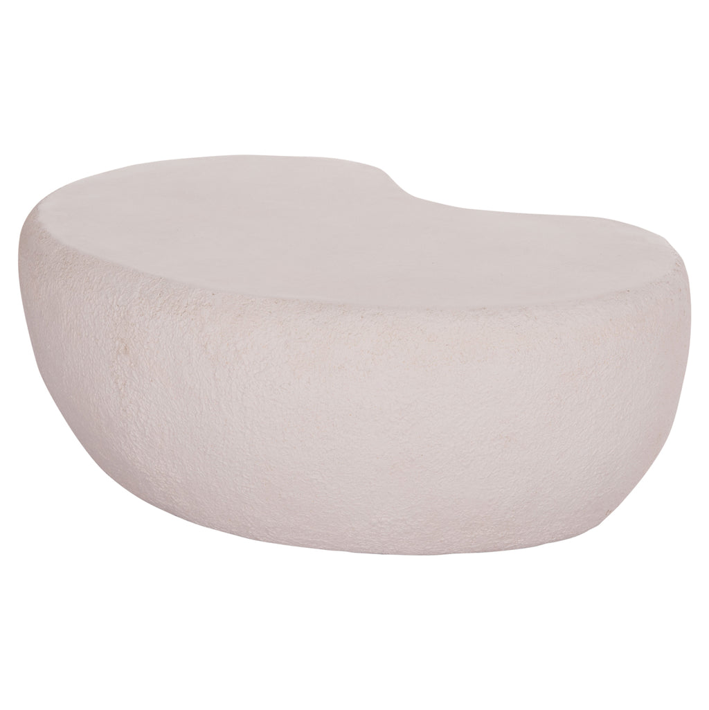 ΤΡΑΠΕΖΙ ΣΑΛΟΝΙΟΥ GERSON HM18151.02S FIBER CEMENT ΣΕ ΛΕΥΚΟ--104x72x40Υεκ.
