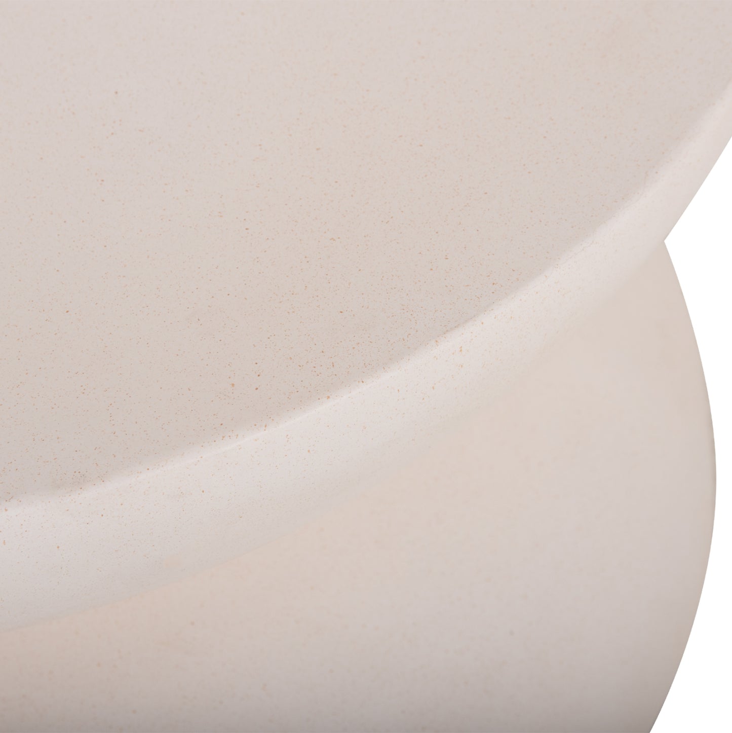 ΤΡΑΠΕΖΙ ΣΑΛΟΝΙΟΥ ANNA HM18158.02 FIBER CEMENT ΣΕ ΛΕΥΚΟ--Φ92x44.5Υεκ