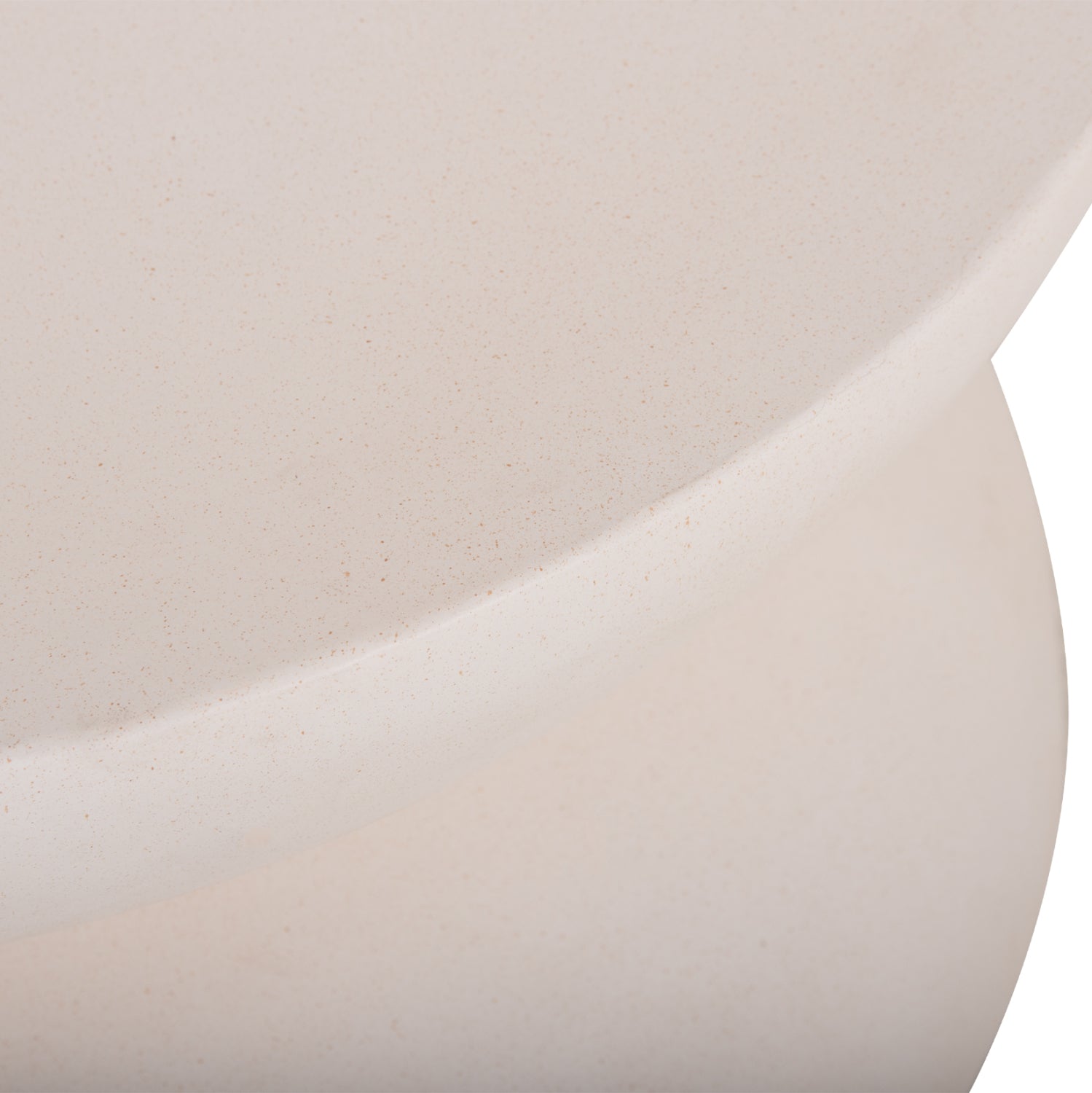 ΤΡΑΠΕΖΙ ΣΑΛΟΝΙΟΥ ANNA HM18158.02 FIBER CEMENT ΣΕ ΛΕΥΚΟ--Φ92x44.5Υεκ