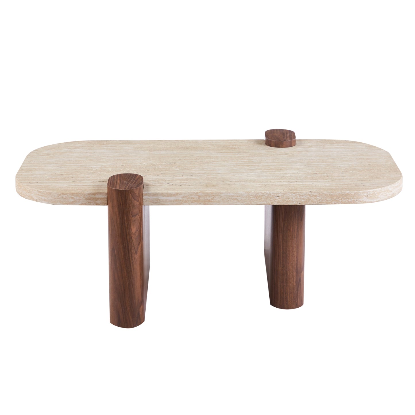 ΤΡΑΠΕΖΙ ΣΑΛΟΝΙΟΥ ARDEN HM18435 MDF TOP ΟΨΗ ΤΡΑΒΕΡΤΙΝΑΣ-MDF ΠΟΔΙΑ ΚΑΡΥΔΙ 120x60x40Υεκ