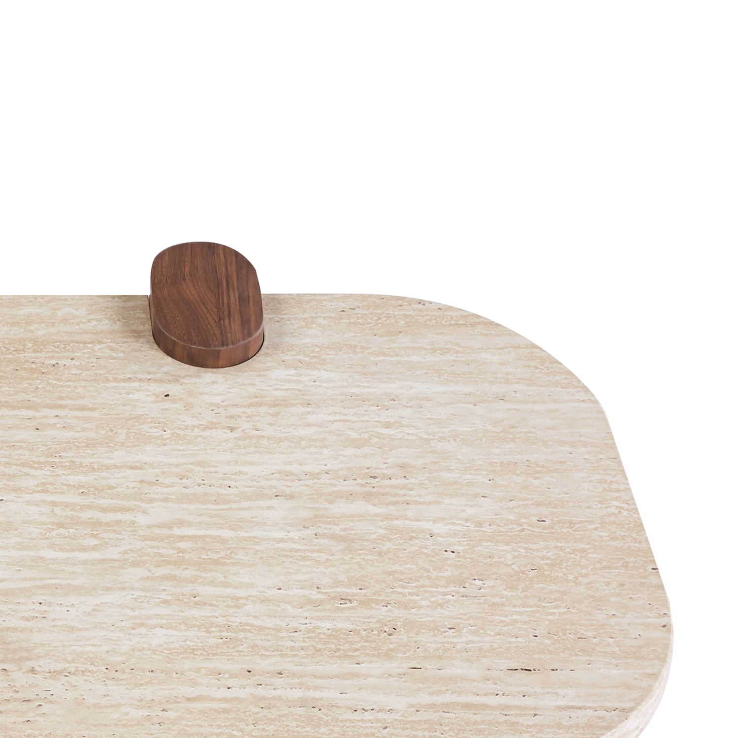 ΤΡΑΠΕΖΙ ΣΑΛΟΝΙΟΥ ARDEN HM18435 MDF TOP ΟΨΗ ΤΡΑΒΕΡΤΙΝΑΣ-MDF ΠΟΔΙΑ ΚΑΡΥΔΙ 120x60x40Υεκ
