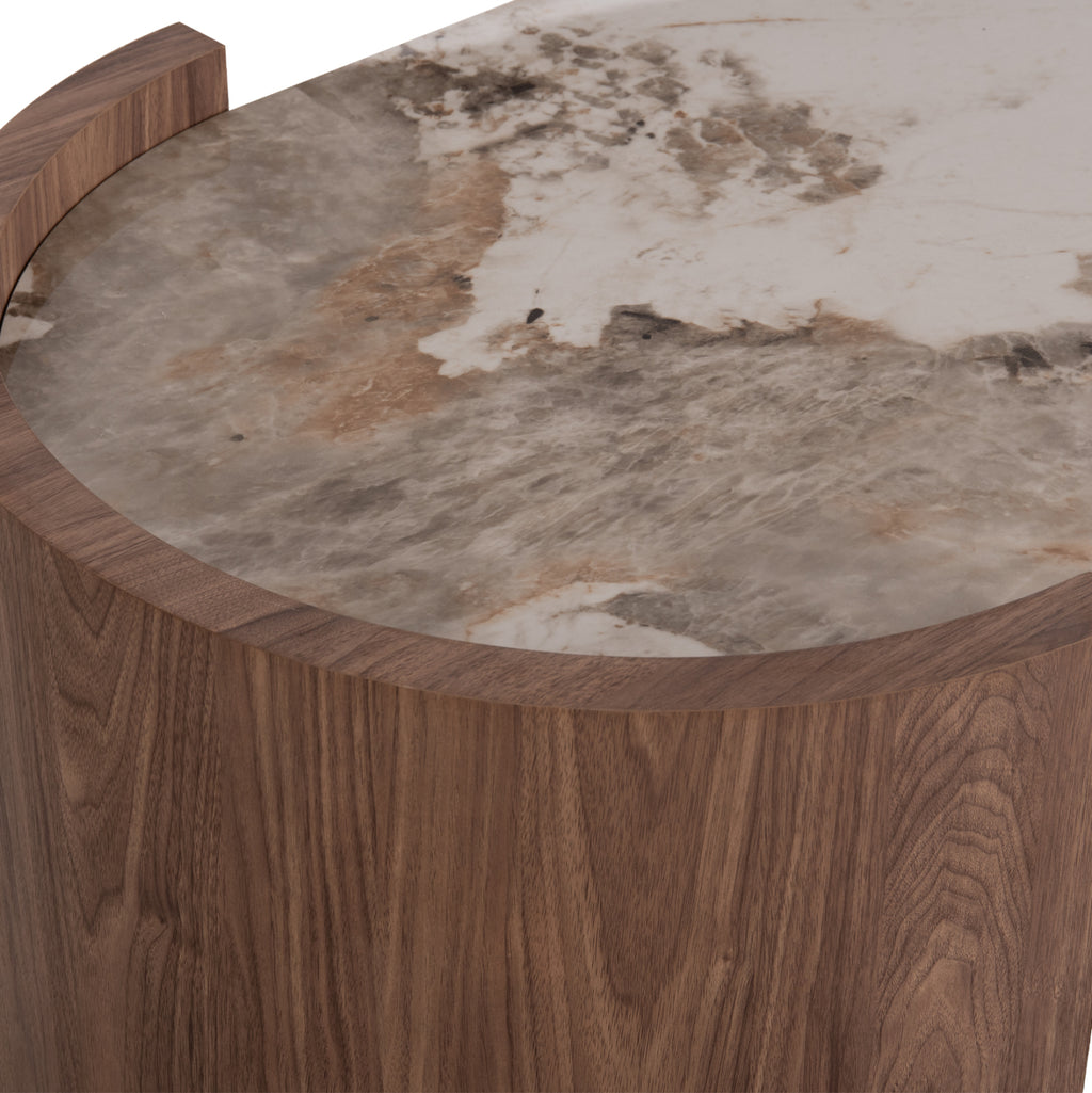 ΤΡΑΠΕΖΙ  ΣΑΛΟΝΙΟΥ MARBLEX HM18445 ΚΕΡΑΜΙΚΟ TOP PANDORA--MDF ΠΟΔΙΑ 120x60x43.5Υεκ