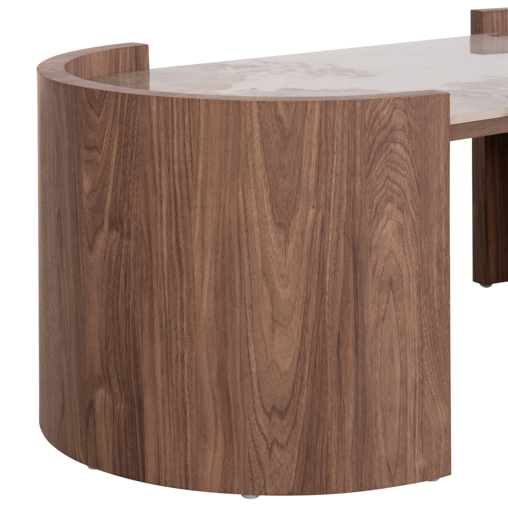 ΤΡΑΠΕΖΙ  ΣΑΛΟΝΙΟΥ MARBLEX HM18445 ΚΕΡΑΜΙΚΟ TOP PANDORA--MDF ΠΟΔΙΑ 120x60x43.5Υεκ