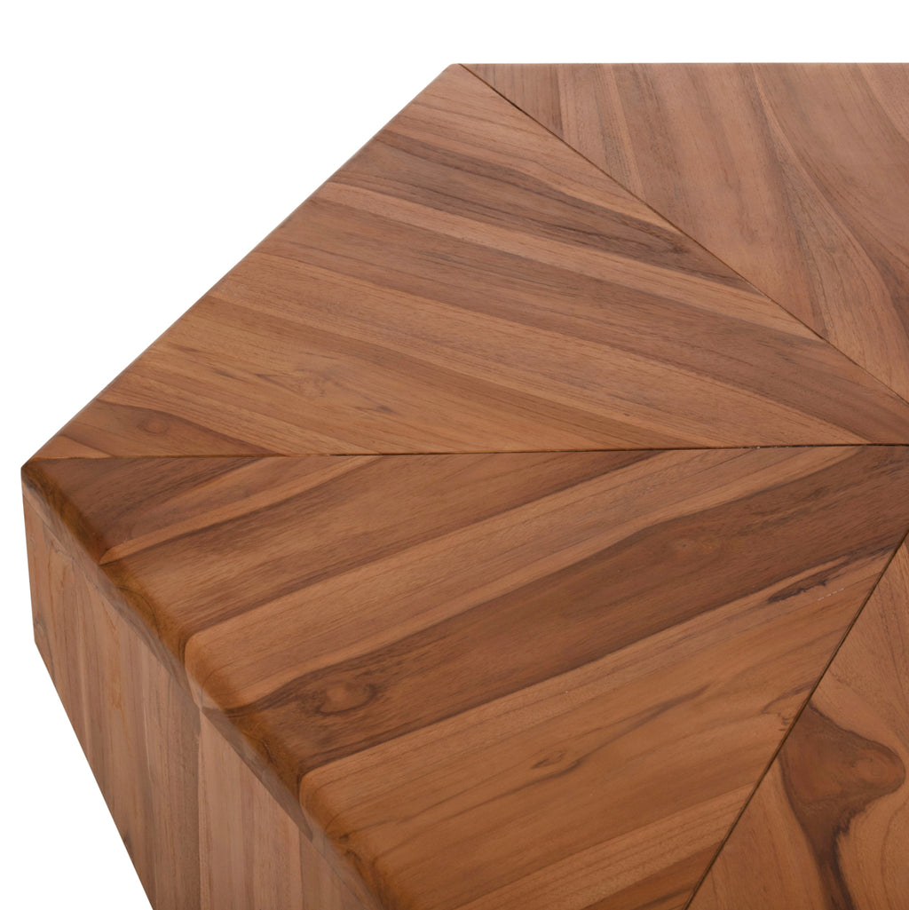 ΤΡΑΠΕΖΙ ΣΑΛΟΝΙΟΥ HEXAGON HM9790 ΞΥΛΟ ΤΕΑΚ ΣΕ ΦΥΣΙΚΟ--B'ΔΙΑΛΟΓΗΣ 114x99x34Yεκ.