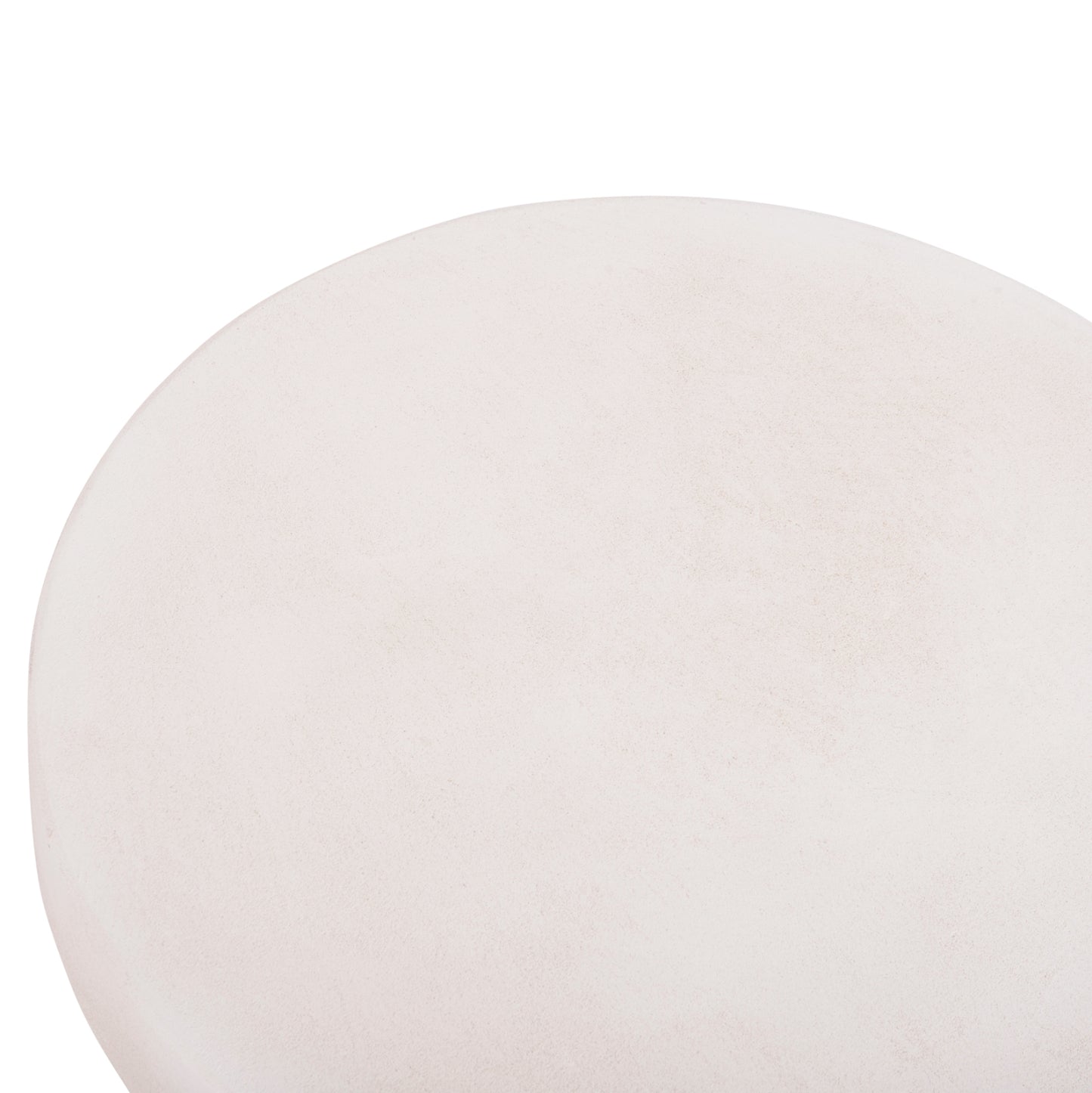 ΤΡΑΠΕΖΙ ΣΑΛΟΝΙΟΥ ΣΤΡΟΓΓΥΛΟ ΣΕΙΡΑ SANTORINI HM18050 MDF ΣΕ ΥΠΟΛΕΥΚΟ ΧΡΩΜΑ Φ80x35Υεκ.