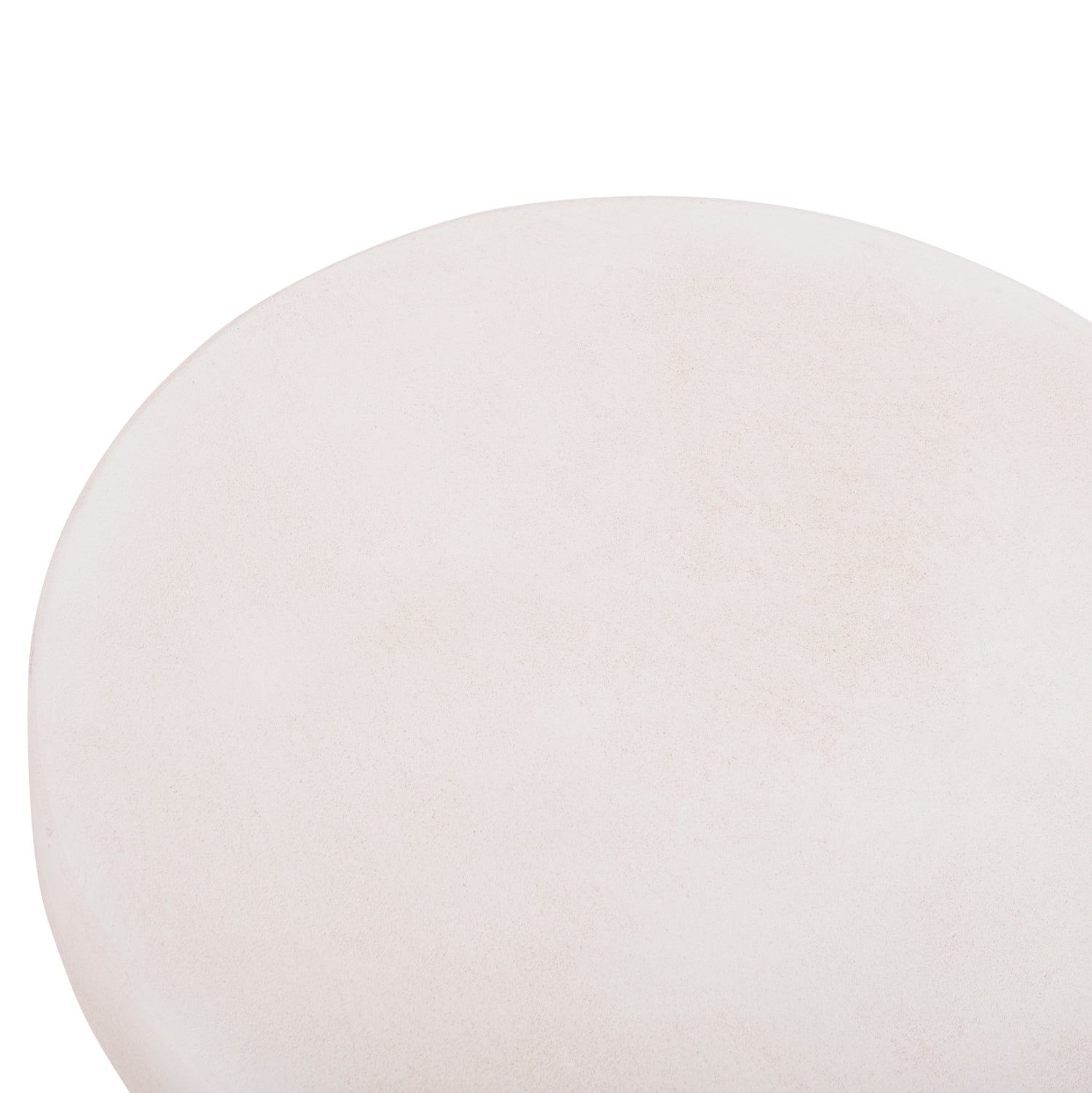 ΤΡΑΠΕΖΙ ΣΑΛΟΝΙΟΥ ΣΤΡΟΓΓΥΛΟ ΣΕΙΡΑ SANTORINI HM18050 MDF ΣΕ ΥΠΟΛΕΥΚΟ ΧΡΩΜΑ Φ80x35Υεκ.