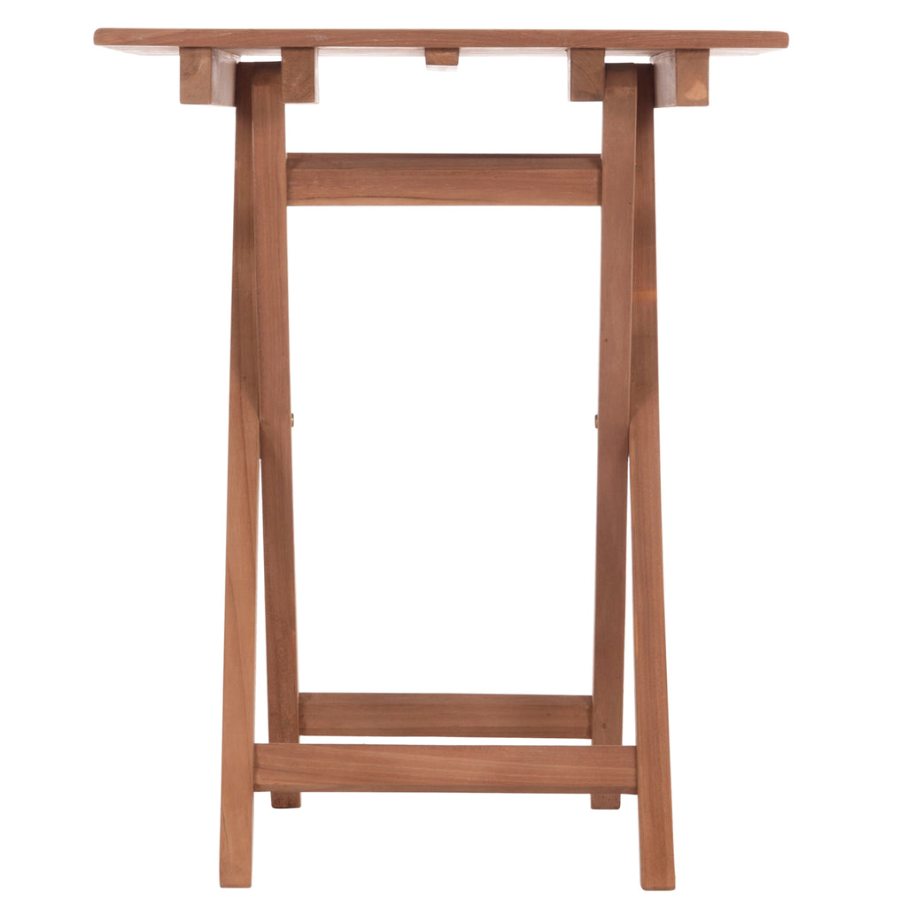 ΤΡΑΠΕΖΙ ΣΚΗΝΟΘΕΤΗ ΤΕΤΡΑΓΩΝΟ HEIDEL HM18121 ΞΥΛΟ TEAK--ΦΥΣΙΚΟ 60x60x75Υεκ.