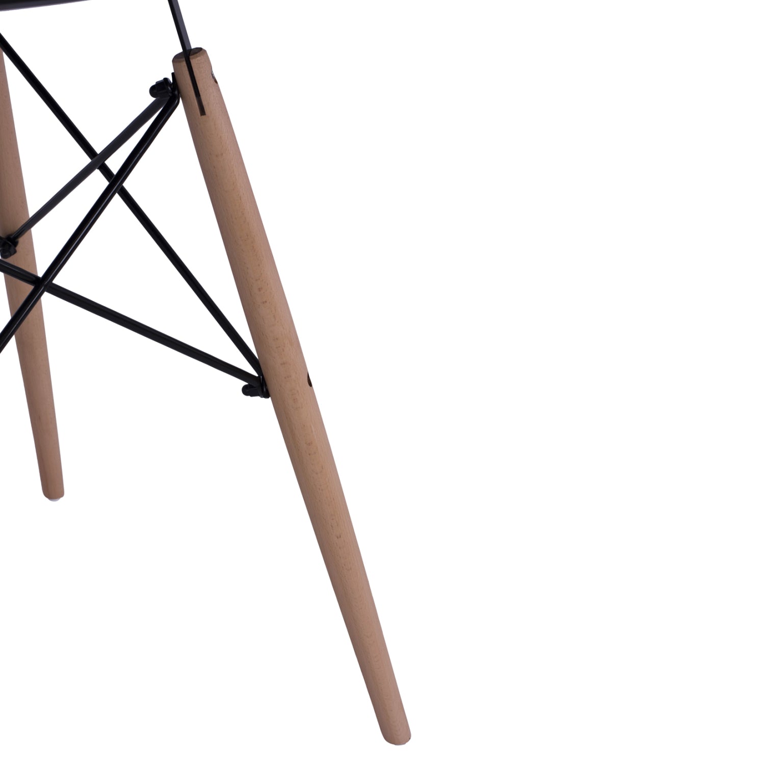 ΤΡΑΠΕΖΙ MINIMAL ΣΤΡΟΓΓΥΛΟ HM0060.02 ΜΑΥΡΟ ΧΡΩΜΑ MDF-ΠΟΔΙΑ ΟΞΙΑΣ ΦΥΣΙΚΟ Φ60Χ72Υεκ.