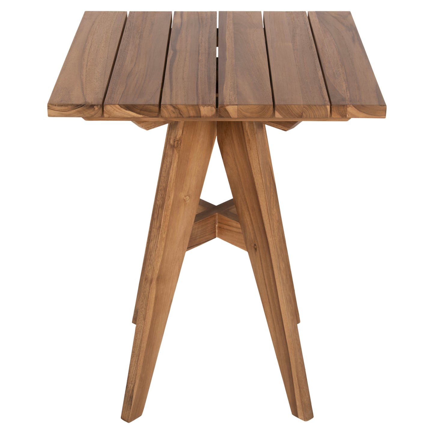 ΤΡΑΠΕΖΙ ΤΕΤΡΑΓΩΝΟ LEO HM9860.11 ΜΑΣΙΦ ΞΥΛΟ ΤΕΑΚ 60x60x75Υεκ.