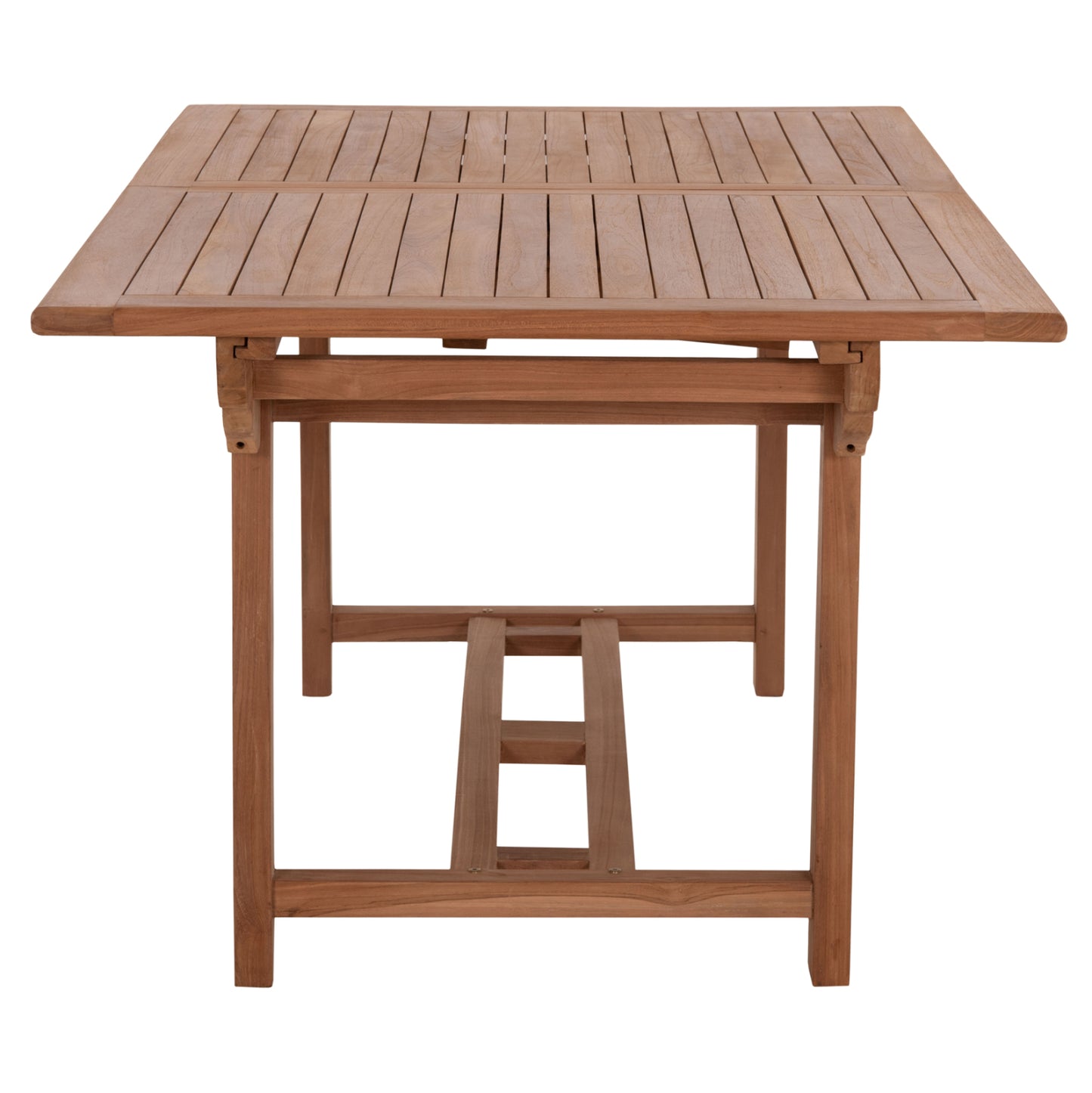 TΡΑΠΕΖΙ ΤΡΑΠΕΖΑΡΙΑΣ ΑΝΟΙΓΟΜΕΝΟ CRANDER HM6376 ΞΥΛΟ TEAK ΣΕ ΦΥΣΙΚΟ 180-240x100x76Υεκ