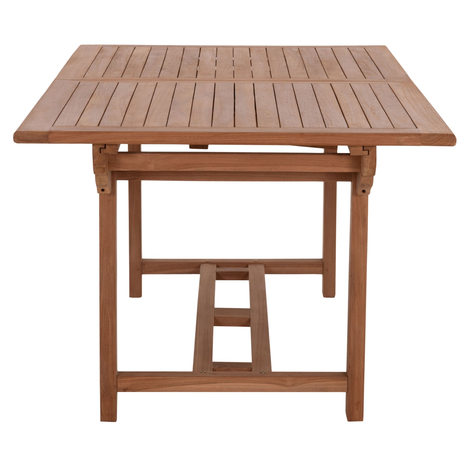 TΡΑΠΕΖΙ ΤΡΑΠΕΖΑΡΙΑΣ ΑΝΟΙΓΟΜΕΝΟ CRANDER HM6376 ΞΥΛΟ TEAK ΣΕ ΦΥΣΙΚΟ 180-240x100x76Υεκ