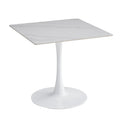 ΤΡΑΠΕΖΙ ΤΡΑΠΕΖΑΡΙΑΣ TETRAN HM18315.01 ΒΑΣΗ ΛΕΥΚΗ--SINTERED STONE SNOW WHITE 80x80x73Υεκ