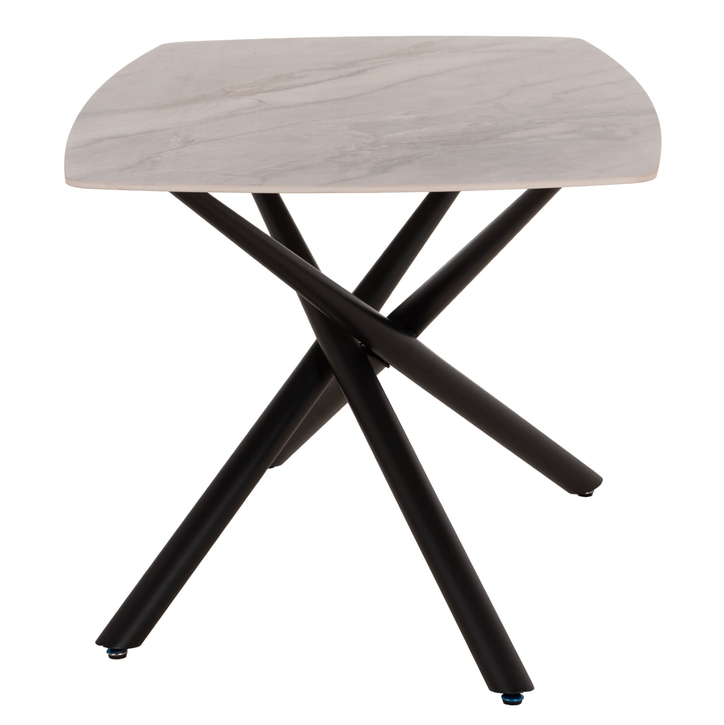ΤΡΑΠΕΖΙ ΤΡΑΠΕΖΑΡΙΑΣ ISKA HM18420 ΚΕΡΑΜΙΚΟ TOP ΣΕ ΛΕΥΚΟ/ΚΑΦΕ ΜΑΡΜΑΡΟ 160x90x79Υεκ