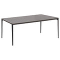 ΤΡΑΠΕΖΙ ΤΡΑΠΕΖΑΡΙΑΣ STAD HM6557.01 ΓΚΡΙ ΑΛΟΥΜΙΝΙΟ & SINTERED STONE TOP 180x90x74Υεκ