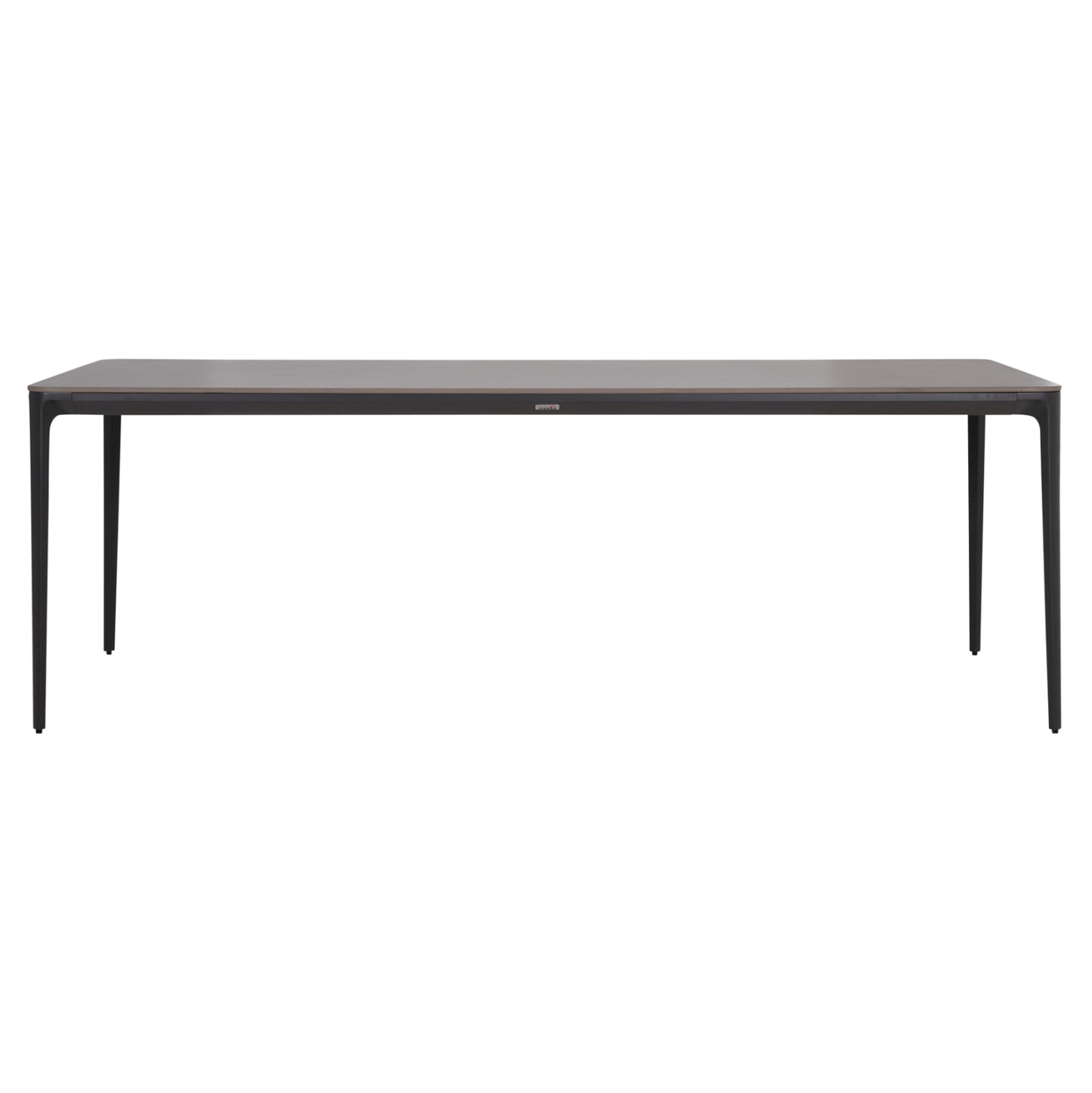 ΤΡΑΠΕΖΙ ΤΡΑΠΕΖΑΡΙΑΣ STAD HM6558.01 ΓΚΡΙ ΑΛΟΥΜΙΝΙΟ & SINTERED STONE TOP 220x100x74Υεκ