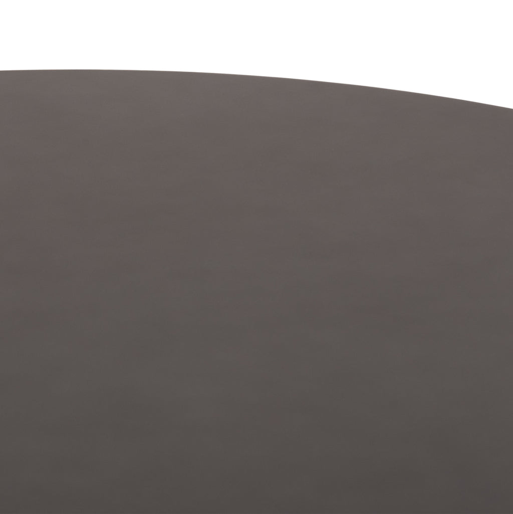 ΤΡΑΠΕΖΙ ΤΡΑΠΕΖΑΡΙΑΣ FIBER CEMENT & ΞΥΛΟ ΑΚΑΚΙΑΣ MAEVE HM6574.01 ΓΚΡΙ Φ130x74Υεκ