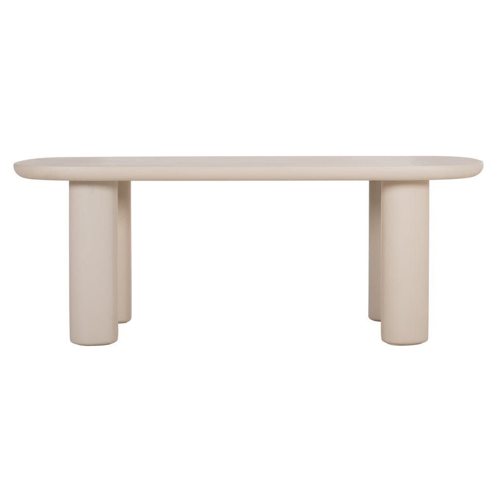 ΤΡΑΠΕΖΙ ΤΡΑΠΕΖΑΡΙΑΣ FIBER CEMENT KIORA HM6597.02 ΜΠΕΖ 200x100x76Υεκ