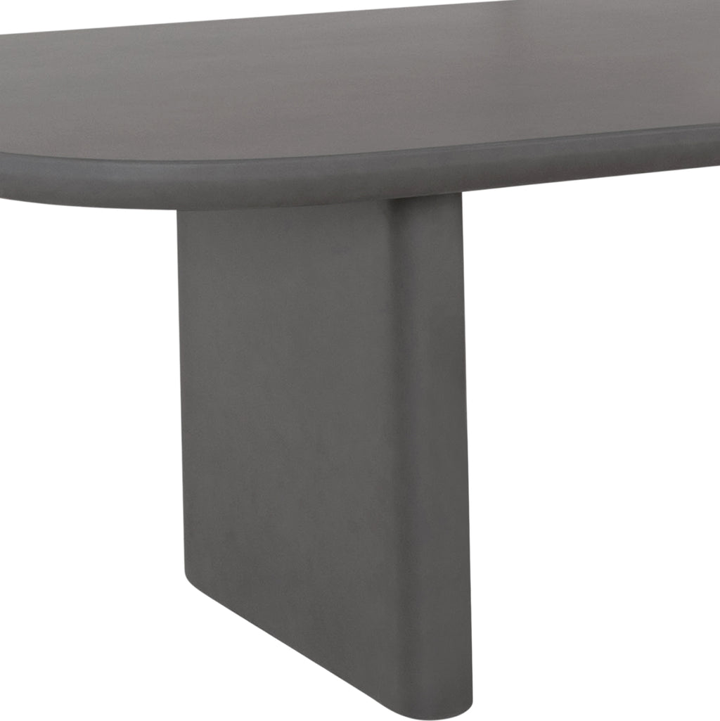 ΤΡΑΠΕΖΙ ΤΡΑΠΕΖΑΡΙΑΣ FIBER CEMENT AZAMI HM6600.01 ΓΚΡΙ 240x100x75Υεκ.