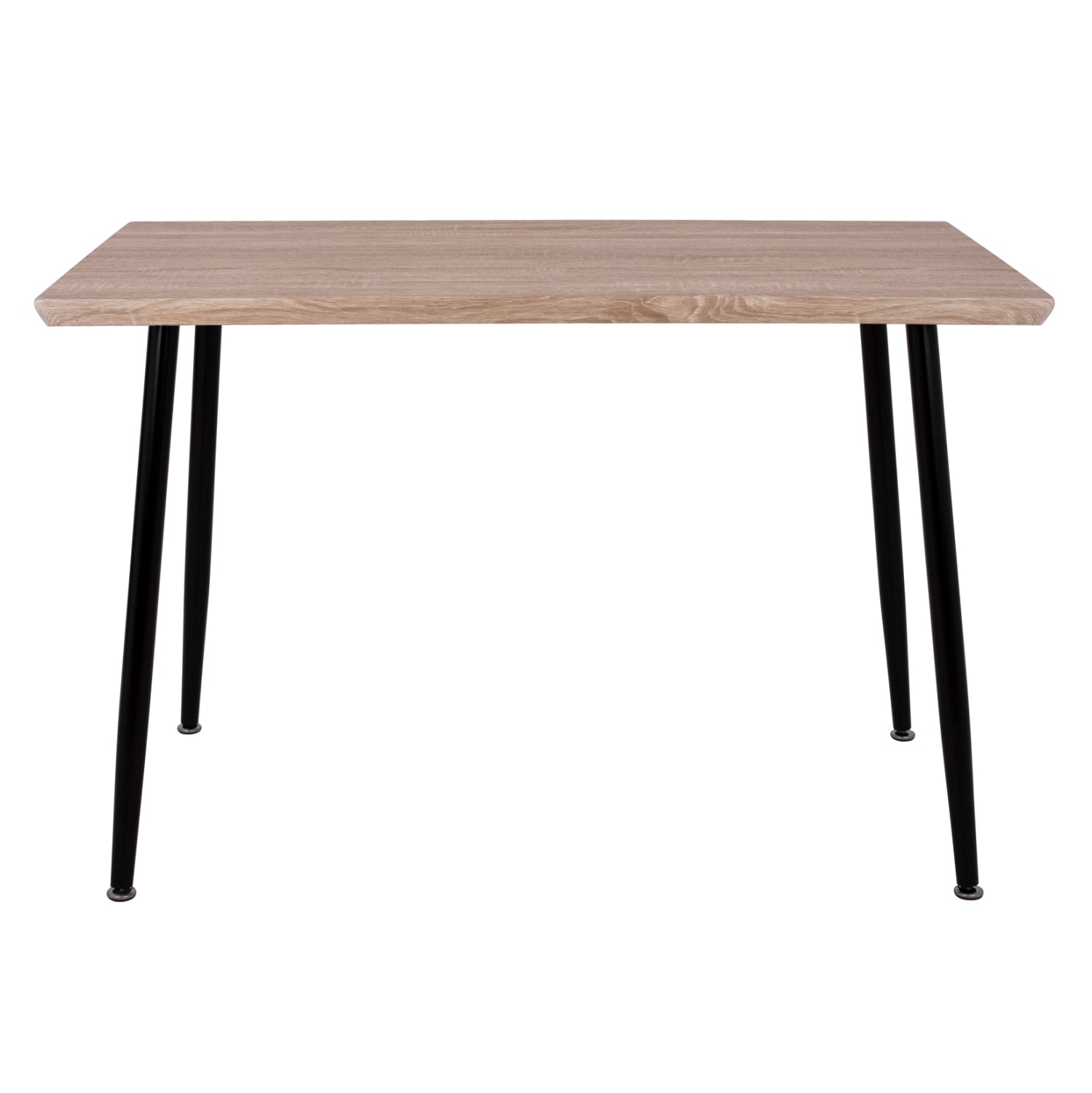 ΤΡΑΠΕΖΙ ΤΡΑΠΕΖΑΡΙΑΣ PALOMA HM8334.01, 120X70Χ76,5 SONΟMA, ΜΑΥΡΑ ΠΟΔΙΑ