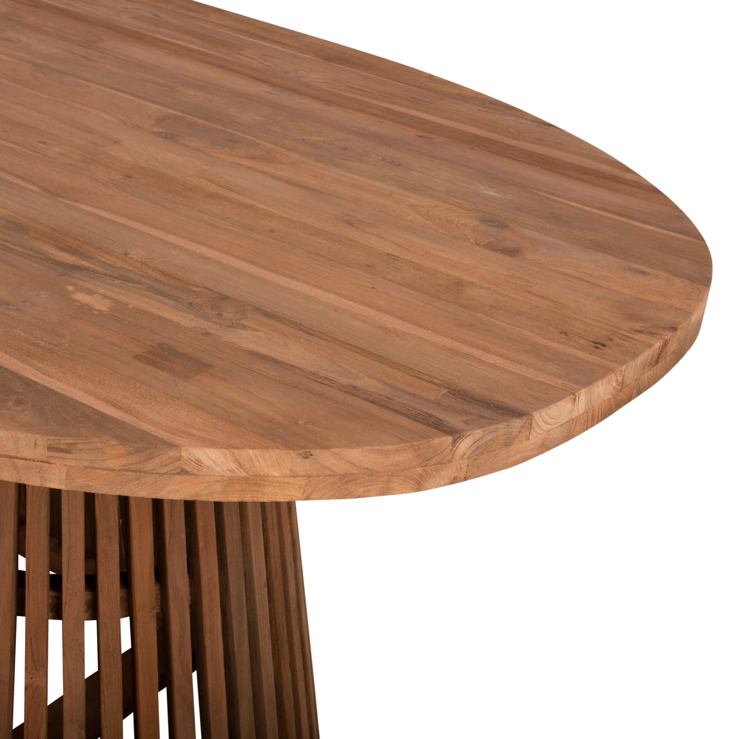 ΤΡΑΠΕΖΙ ΤΡΑΠΕΖΑΡΙΑΣ REMIK HM9835 RECYCLED ΤΕΑΚ ΣΕ ΦΥΣΙΚΟ 200x100x75,5Yεκ. TOP 4εκ.