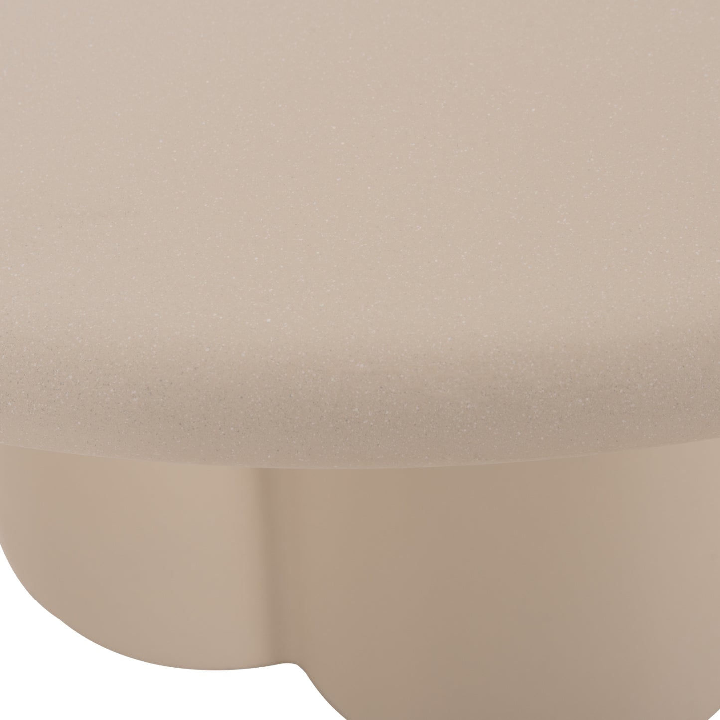 ΤΡΑΠΕΖΙ ΤΡΑΠΕΖΑΡΙΑΣ FIBER CEMENT ΣΤΡΟΓΓΥΛΟ NAYU HM6583.02 ΜΠΕΖ Φ120x73Υεκ