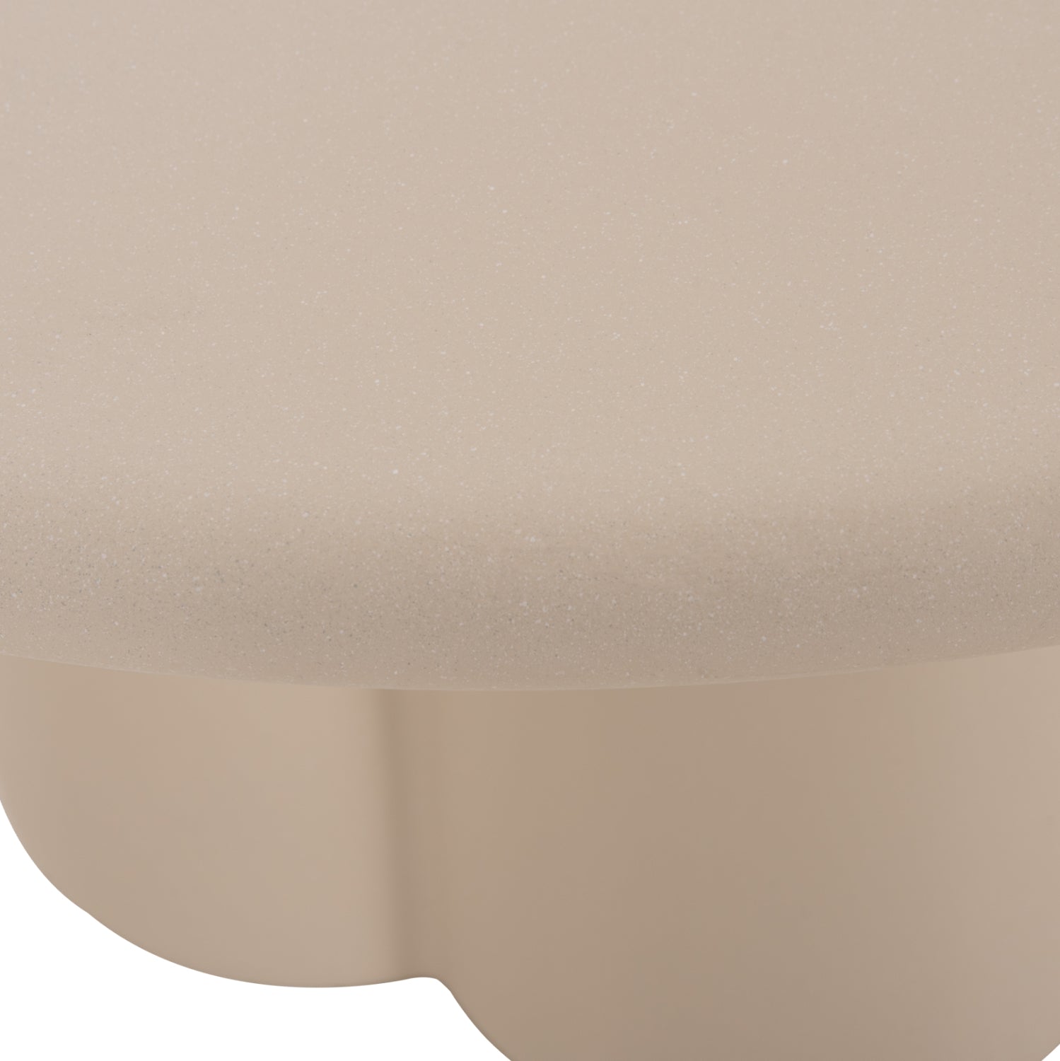 ΤΡΑΠΕΖΙ ΤΡΑΠΕΖΑΡΙΑΣ FIBER CEMENT ΣΤΡΟΓΓΥΛΟ NAYU HM6583.02 ΜΠΕΖ Φ120x73Υεκ