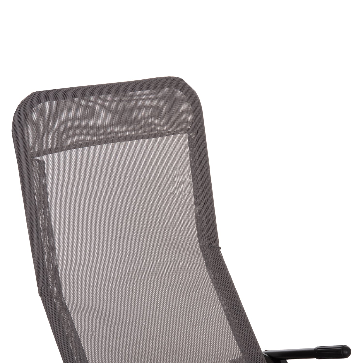 ΞΑΠΛΩΣΤΡΑ ΚΟΥΝΙΣΤΗ SWINGSAND HM6553.01 ΓΚΡΙ TEXTILENE--ΜΑΥΡΟ ΜΕΤΑΛΛΟ 143x60x94Υεκ