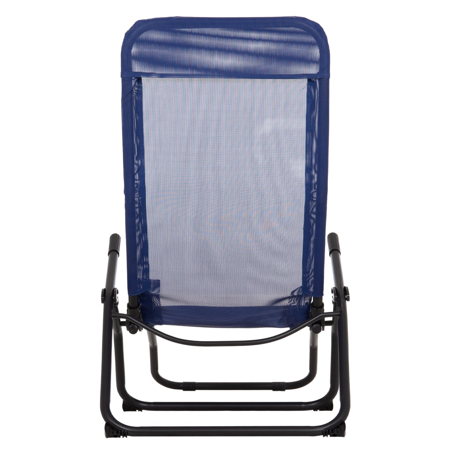ΞΑΠΛΩΣΤΡΑ ΚΟΥΝΙΣΤΗ SWINGSAND HM6553.05 ΜΠΛΕ TEXTILENE--ΜΑΥΡΟ ΜΕΤΑΛΛΟ 143x60x94Υεκ